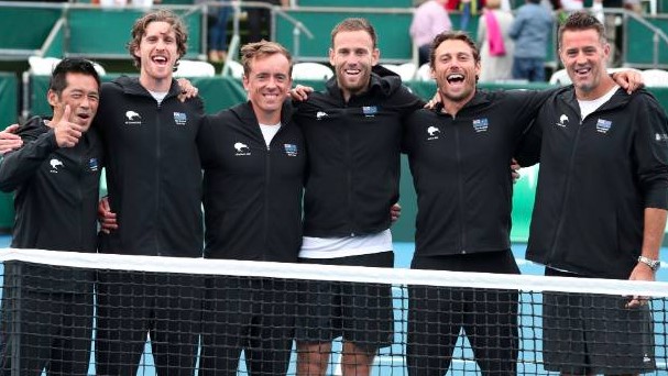 New Zealnd Davis Cup and Fed Cup Teams